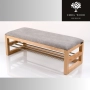 Ławka Pufa Tapicerowana Siedzisko Strong 14 LPG-504 Olcha Loft Rozmiary od 50 cm do 200 cm